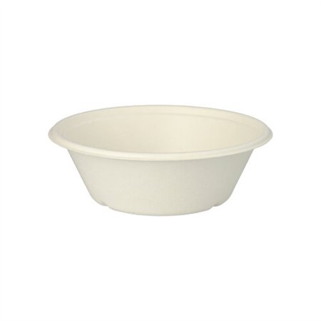 Schalen Suikerriet Pure 600ml Ø 17cm x 5,5cm Wit - Horecavoordeel.com
