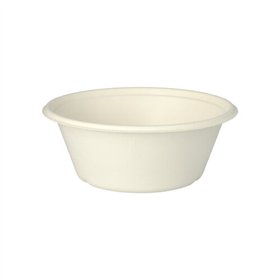 Schalen Suikerriet Pure 750ml Ø 17cm x 6,5cm Wit