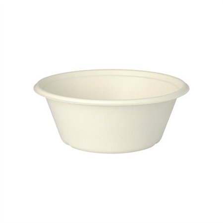 Schalen Suikerriet Pure 750ml Ø 17cm x 6,5cm Wit - Horecavoordeel.com