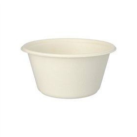 Schalen Suikerriet Pure 1000ml Ø 17cm x 8,4cm Wit