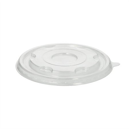 Deksels voor schalen R-PET rond Ø 17cm x 1,5cm Wit - Horecavoordeel.com