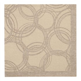 Servetten ROYAL Collection 1/4 vouw 40cm x 40cm Zand Bubbles