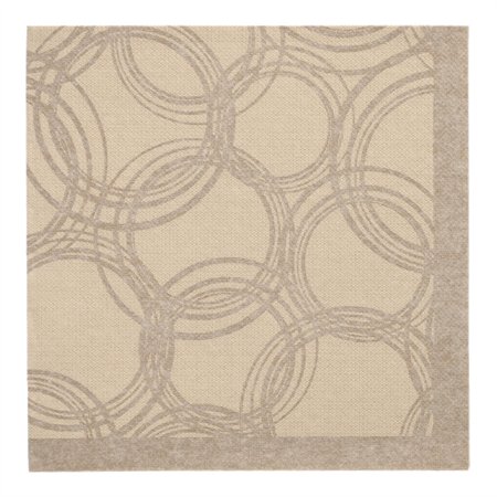 Servetten ROYAL Collection 1/4 vouw 40cm x 40cm Zand Bubbles