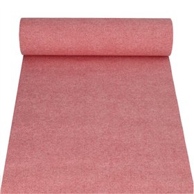 Tafellopers stofkarakter PV-Tissue Mix ROYAL Collection 24 m x 40cm Bordeaux Textile - Horecavoordeel.com