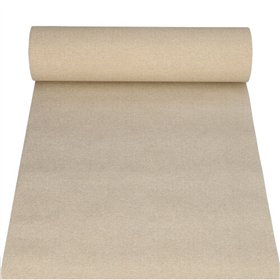 Tafellopers stofkarakter PV-Tissue Mix ROYAL Collection 24 m x 40cm Zand Textile