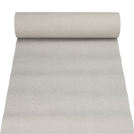 Tafellopers stofkarakter PV-Tissue Mix ROYAL Collection 24 m x 40cm Grijs Textile - Horecavoordeel.com
