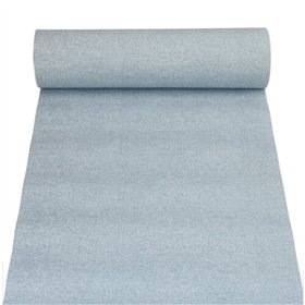 Tafellopers stofkarakter PV-Tissue Mix ROYAL Collection 24 m x 40cm arctisch Blauw Textile