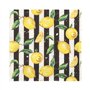 Servetten 3-laags 1/4 vouw 33cm x 33cm Citrus Lines