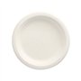 Borden van Suikerriet Pure 1-vaks Ø 15cm x 2cm Wit