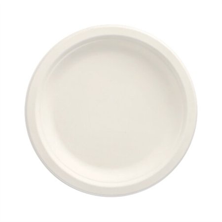 Borden van Suikerriet Pure 1-vaks Ø 18cm x 2cm Wit
