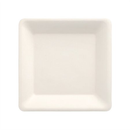 Borden van Suikerriet Pure vierkant 15,5cm x 15,5cm Wit