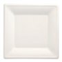 Borden Suikerriet Pure vierkant 26cm x 26cm Wit - Horecavoordeel.com