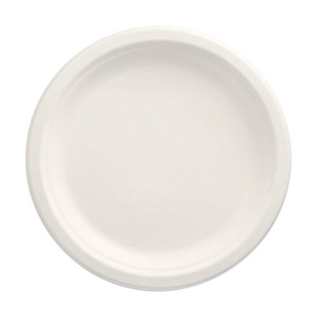 Borden van Suikerriet Pure 1-vaks Ø 23cm x 2cm Wit