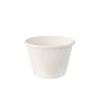 Schalen Suikerriet Pure 100ml Ø 7,5cm x 5,3cm Wit