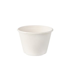 Schalen Suikerriet Pure 100ml Ø 7,5cm x 5,3cm Wit