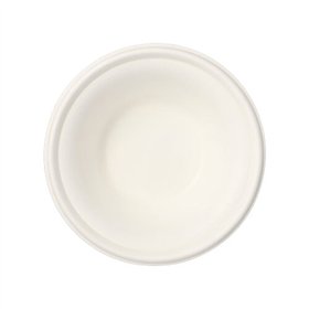 Schalen Suikerriet Pure 380ml Ø 15,5cm x 4,6cm Wit - Horecavoordeel.com
