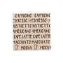Servetten 3-laags 1/4 vouw 25cm x 25cm Natuur Coffee Specialities gemaakt van gerecycled papi