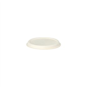 Deksels voor dressingschaaltjes Suikerriet Pure Ø 6cm Wit