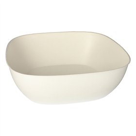 Schalen Suikerriet Pure 10cm x 30,5cm x 30,5cm Wit Belle Vie Ligne Carrée - Horecavoordeel.com