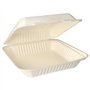 Menuboxen Suikerriet Pure 1-vaks 8cm x 25,5cm x 25,5cm Wit