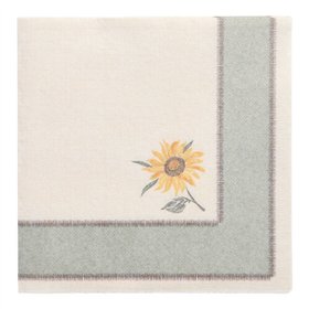 Servetten ROYAL Collection 1/4 vouw 40cm x 40cm Sunflower