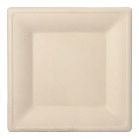 Borden Suikerriet Pure vierkant 26cm x 26cm Natuur