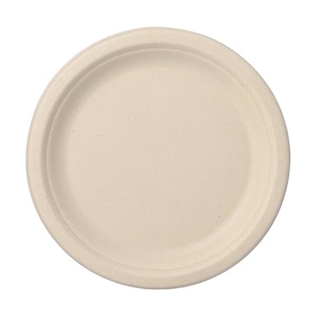 Borden Suikerriet Pure 1-vaks Ø 23cm x 2cm Natuur