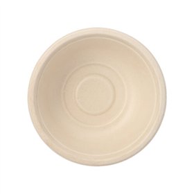 Schalen Suikerriet Pure 500ml Ø 15,5cm x 5,4cm Natuur - Horecavoordeel.com