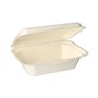Menuboxen Suikerriet Pure 1-vaks 6cm x 18cm x 12,5cm Wit - Horecavoordeel.com