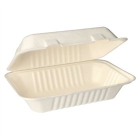 Menuboxen Suikerriet Pure 1-vaks 7,9cm x 15,5cm x 23cm Wit
