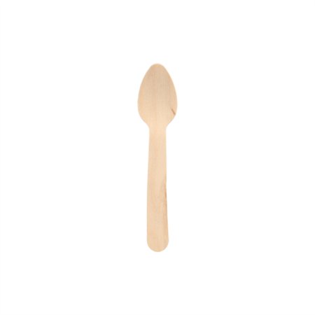 Koffielepels Hout Pure 11cm - Horecavoordeel.com