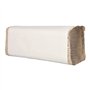 Blad Handdoekjes V-vouw 23cm x 25cm Natuur Zick-Zack 1-laags (20 x 250) - Horecavoordeel.com
