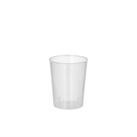 Borrelglazen herbruikbaar PP 4 cl Ø 4,3cm x 5,2cm Onbreekbaar - Horecavoordeel.com