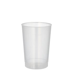 Drinkbekers herbruikbaar PP 0,2 l Ø 6,8cm x 9,8cm Onbreekbaar - Horecavoordeel.com