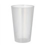Drinkbekers herbruikbaar PP 0,4 l Ø 8,6cm x 13cm Onbreekbaar