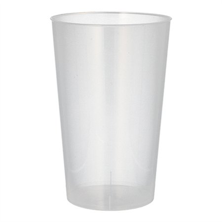 Drinkbekers herbruikbaar PP 0,5 l Ø 9,1cm x 14cm Onbreekbaar - Horecavoordeel.com