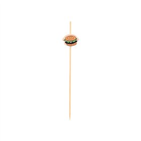 Fingerfood Amuse prikkers 12cm Burger