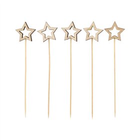 Fingerfood Amuse prikkers 14cm Star