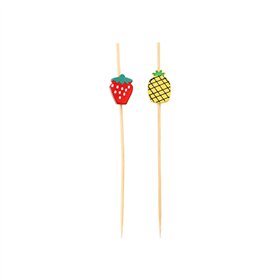 Fingerfood Amuse prikkers 12cm Fruit