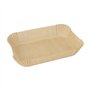 Bakpapier 22cm x 14cm x 4,5cm Bruin voor Airfryer / heteluchtfriteuses - Horecavoordeel.com