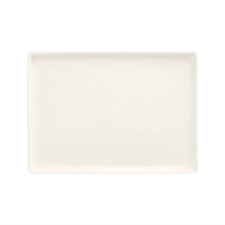 Borden Suikerriet Pure rechthoekig 17,5cm x 12,5cm x 1cm Wit Cella