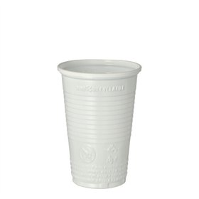 Drinkbekers PP 0,2 l Ø 7,03cm x 9,9cm Wit
