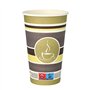Koffiebekers 400ml Karton Ø 9 x 13,9cm Groen To Go - Horecavoordeel.com