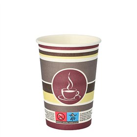 Drinkbekers Karton To Go 0,25 l Ø 8cm x 11cm