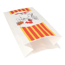 Kipzakken HDPE-gecoated 28cm x 13cm x 8cm Gegrilde kip 1/1 - Horecavoordeel.com