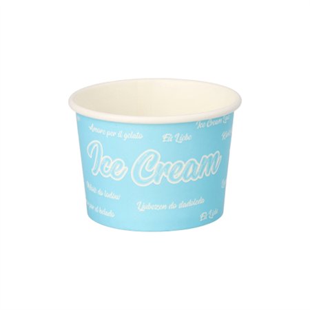 IJsbekers Karton rond 100ml Ø 7,5cm x 4,9cm