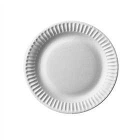 Borden Karton rond Ø 15cm Wit