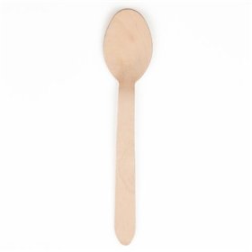 Lepels hout 16cm