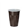 Termobekers voor automaten PS 0,18 l Ø 7,03cm x 9cm Bruin / Wit