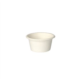 Dressingschaaltjes Suikerriet 60ml Ø 6cm x 3cm - Horecavoordeel.com